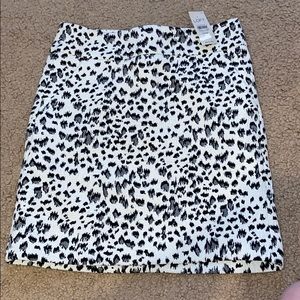 Loft Dalmatian Mini Skirt